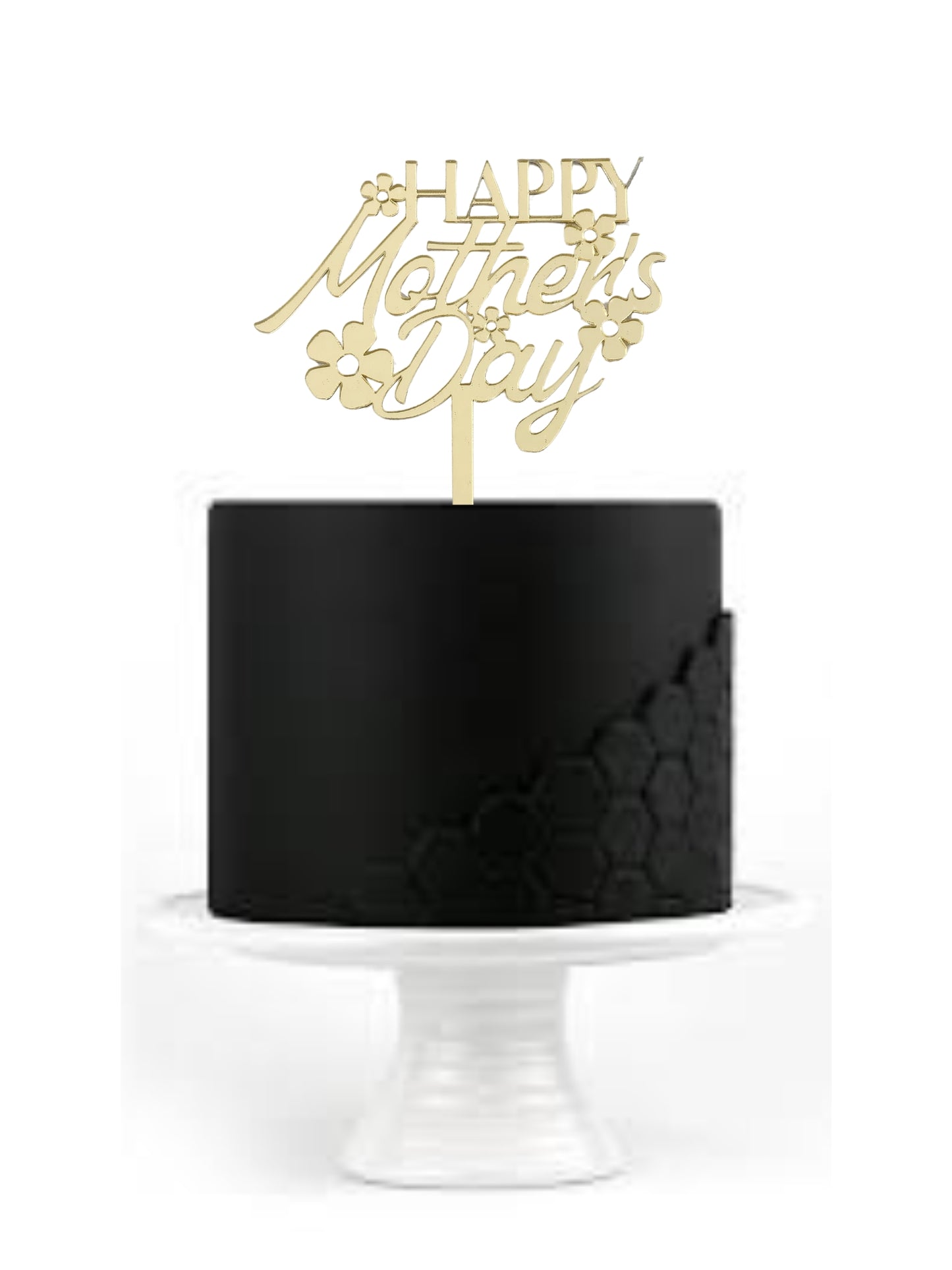Cake Topper "Happy Mother's Day Floral"