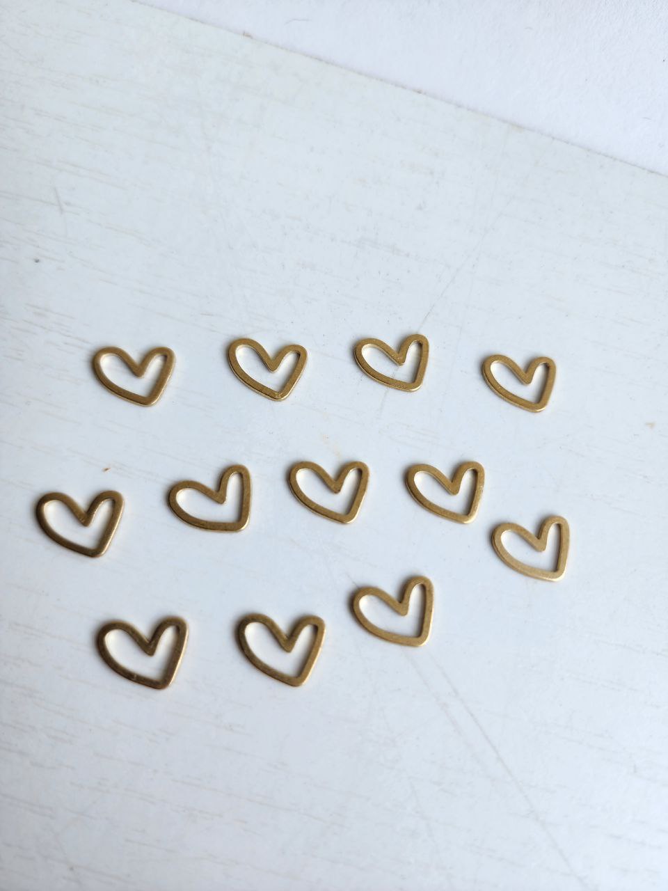 Corazón abierto - Charm (2 piezas)