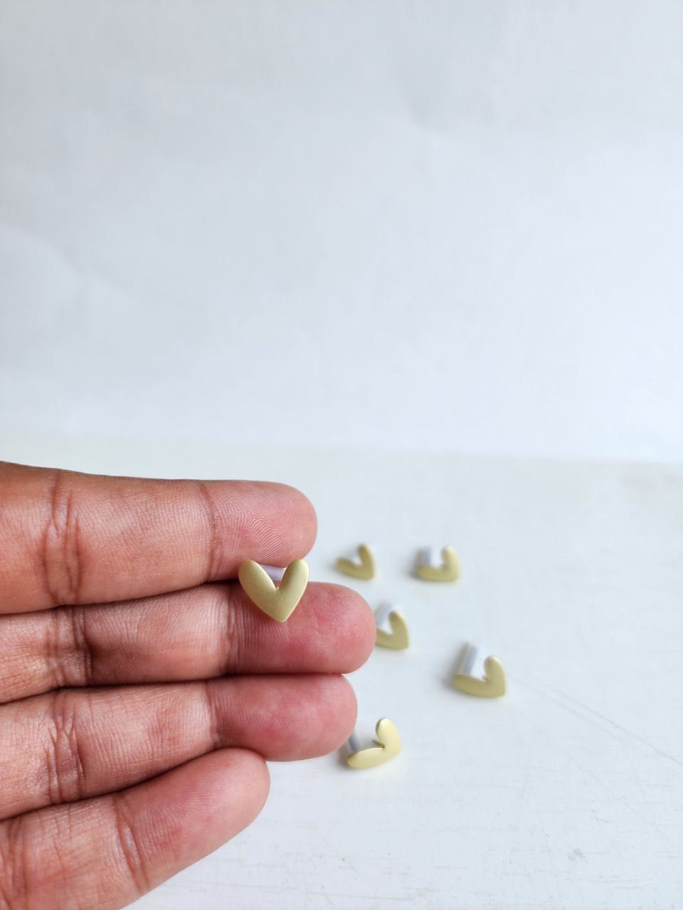 Corazón matte - Post & Conector (2 piezas)