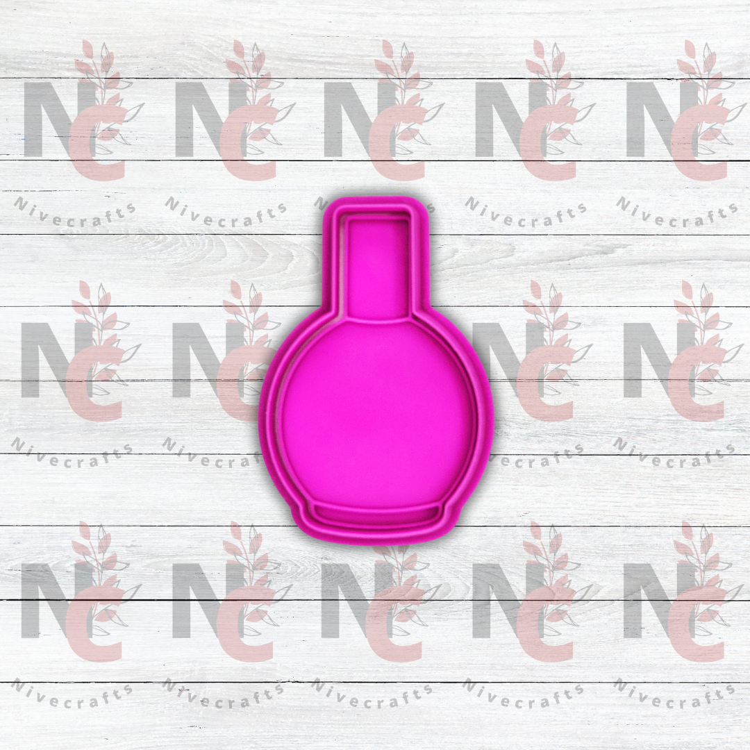 Cortador Perfume Barbie clásico con Estampador