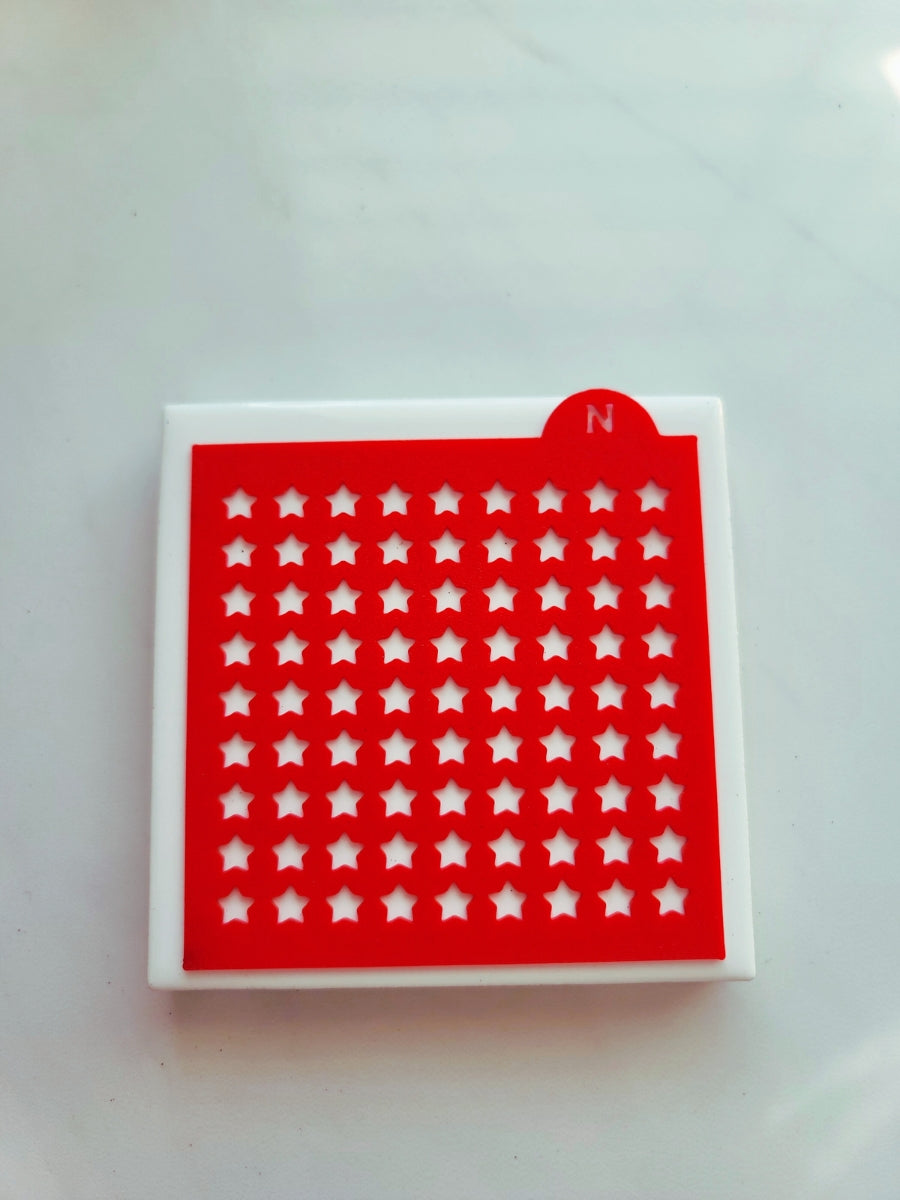 Stencil para sprinkle - Estrella