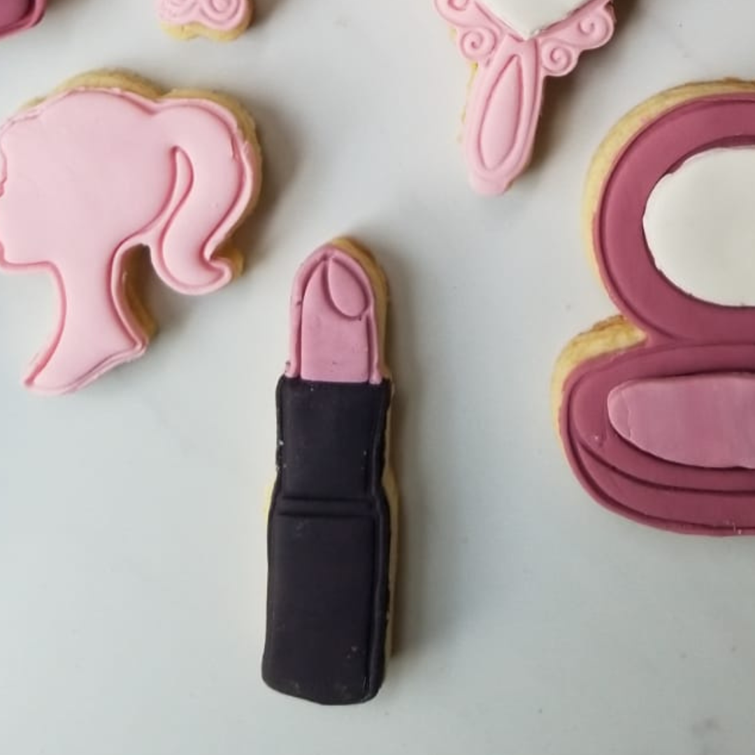 Cortador de Pinta labios Barbie con Estampador