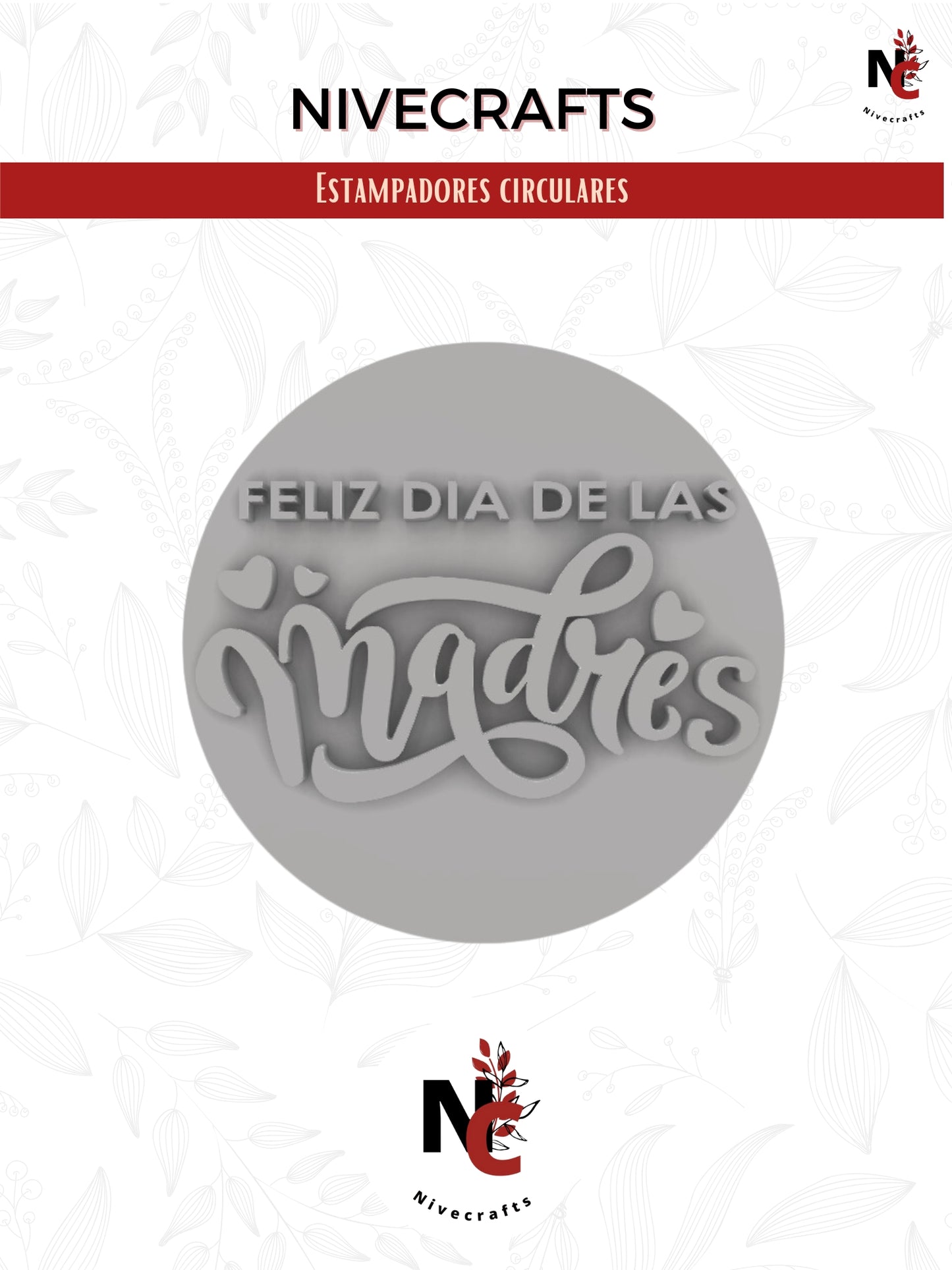 Estampador Feliz día de las Madres