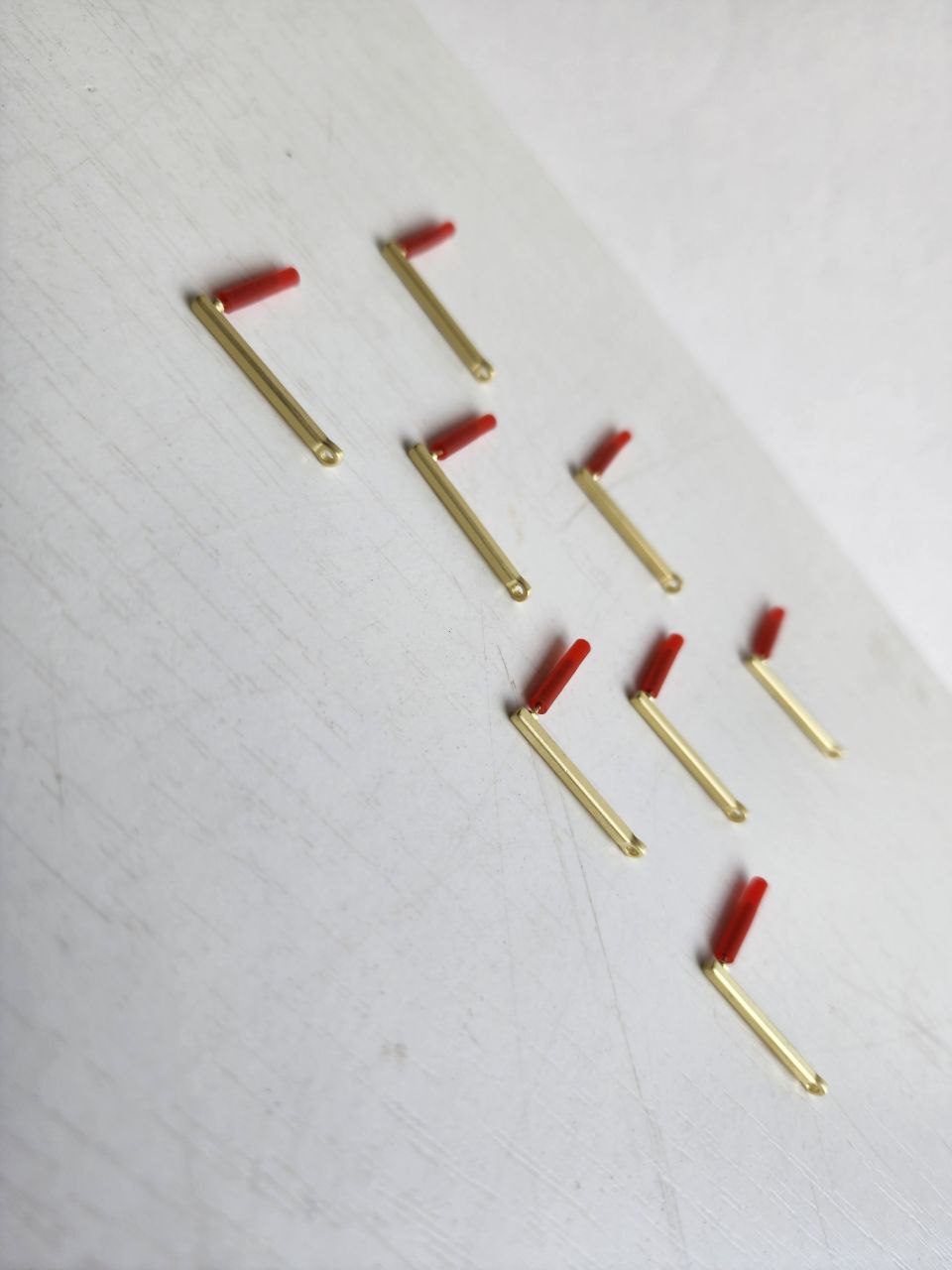Conector y post alargado (2 piezas)