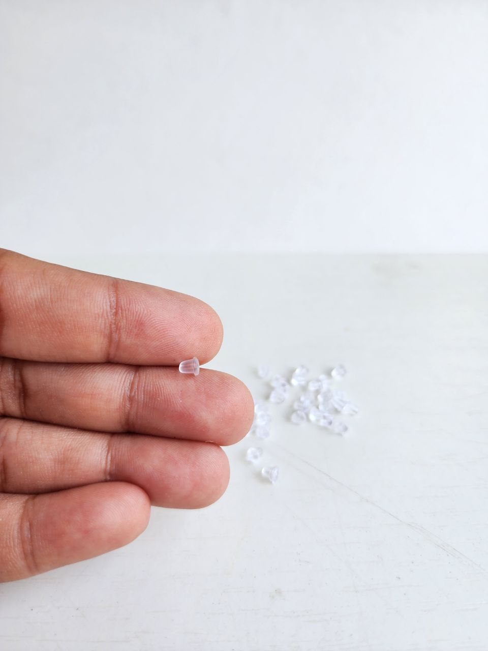Parte trasera para aretes - Silicón (100 piezas)