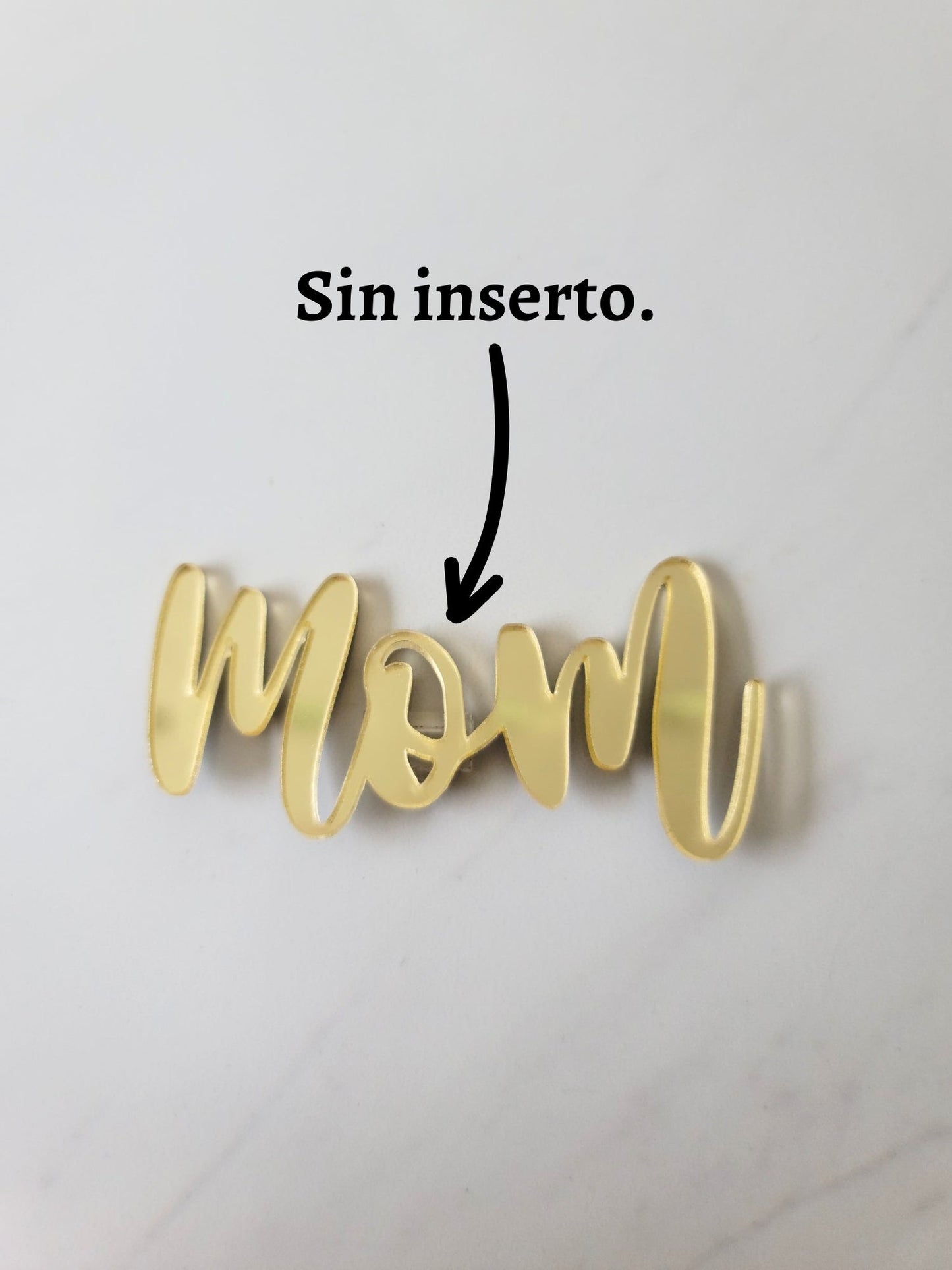 Cake Topper "La mejor mamá"