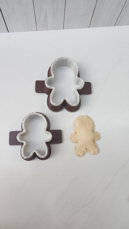Molde para Pastelitos (Muñeco de Jengibre)