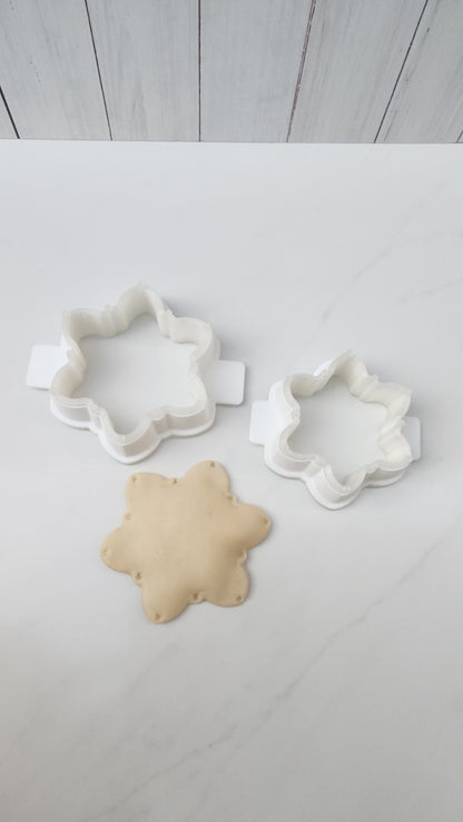 Molde para Pastelitos (Copo de Nieve)