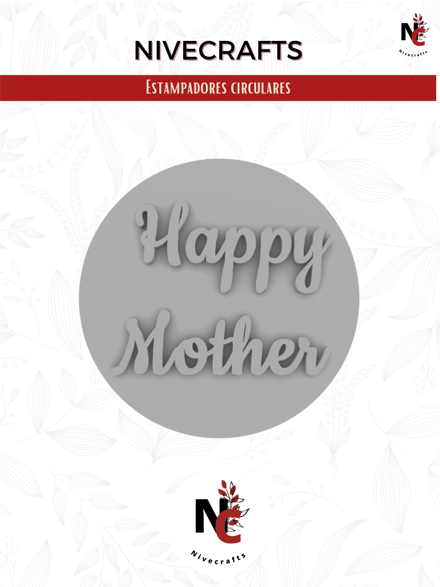 Estampador Happy Mother