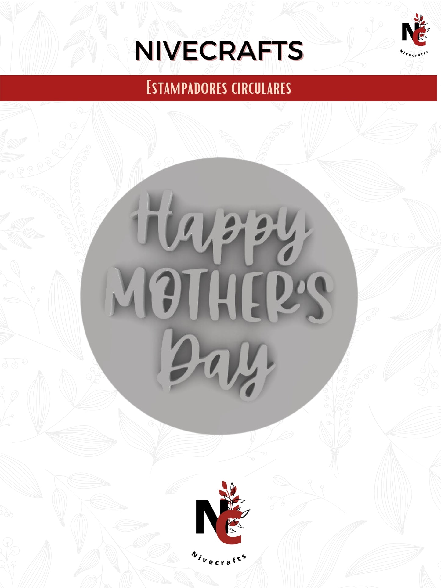 Estampador Happy Mother's Day v1